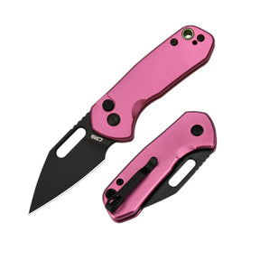 CJRB Mini Pyrite J1933 AR-RPM9 Powder Steel Blade Aluminium Handle Folding Knives