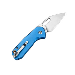CJRB Mini Pyrite J1933 AR-RPM9 Powder Steel Blade Aluminium Handle Folding Knives
