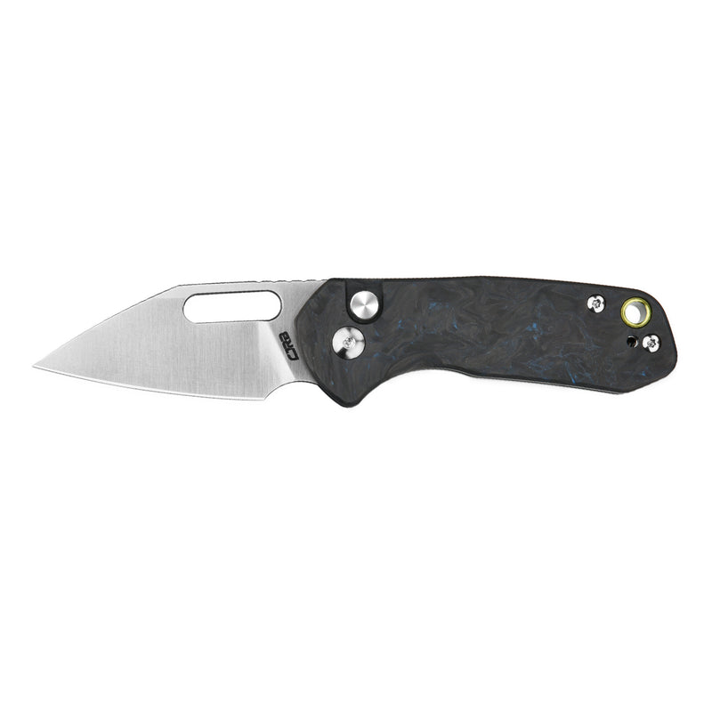 CJRB Mini Pyrite J1933 AR-RPM9 Steel Blade Forged Carbon Handle Folding Knives