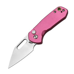 CJRB Mini Pyrite J1933 AR-RPM9 Powder Steel Blade Aluminium Handle Folding Knives