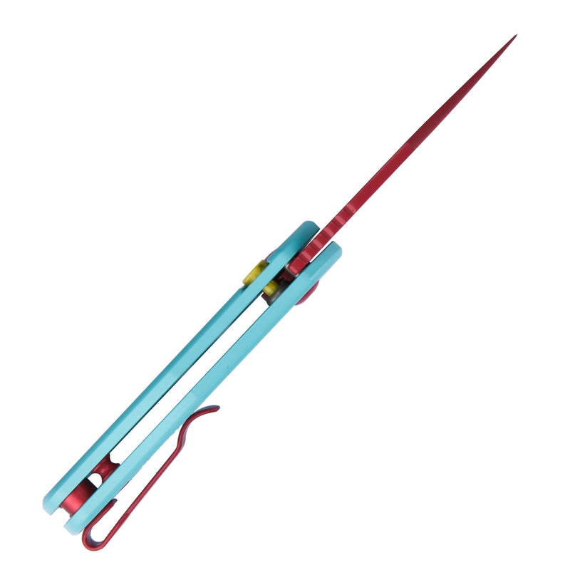 CJRB Mini Pyrite J1933(Paint Spraying) AR-RPM9 Steel Blade Aluminium Handle Folding Knives