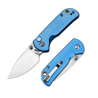 CJRB Mica J1934 AR-RPM9 Steel Blade Aluminium Handle Folding Knives