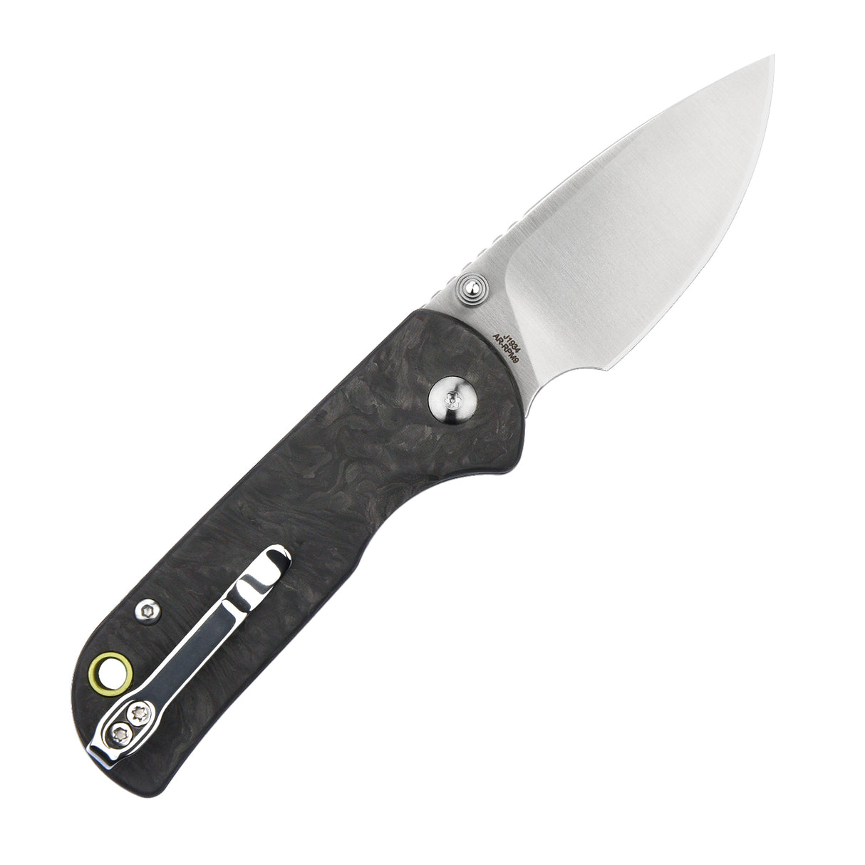 CJRB Mica J1934 AR-RPM9 Steel Blade Forged Carbon Handle Folding Knives