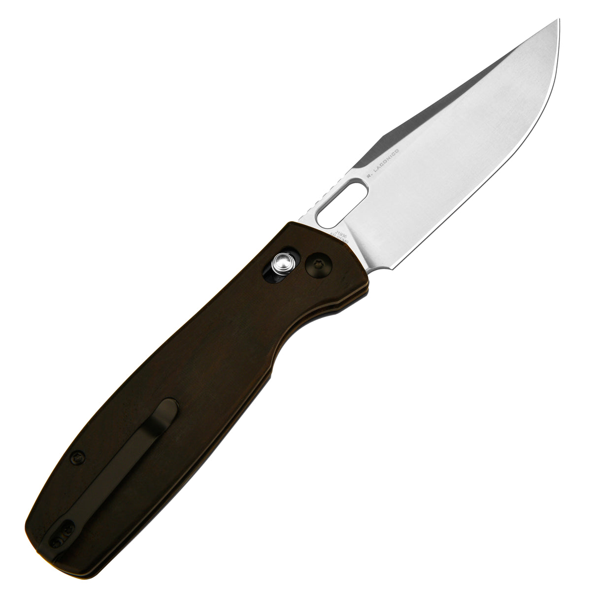 CJRB Prado J1936 AR-RPM9 Powder Steel Blade Wood Handle Crossbar Lock Folding Knives