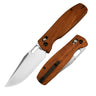 CJRB Prado J1936 AR-RPM9 Steel Blade Wood Handle Crossbar Lock Folding Knives