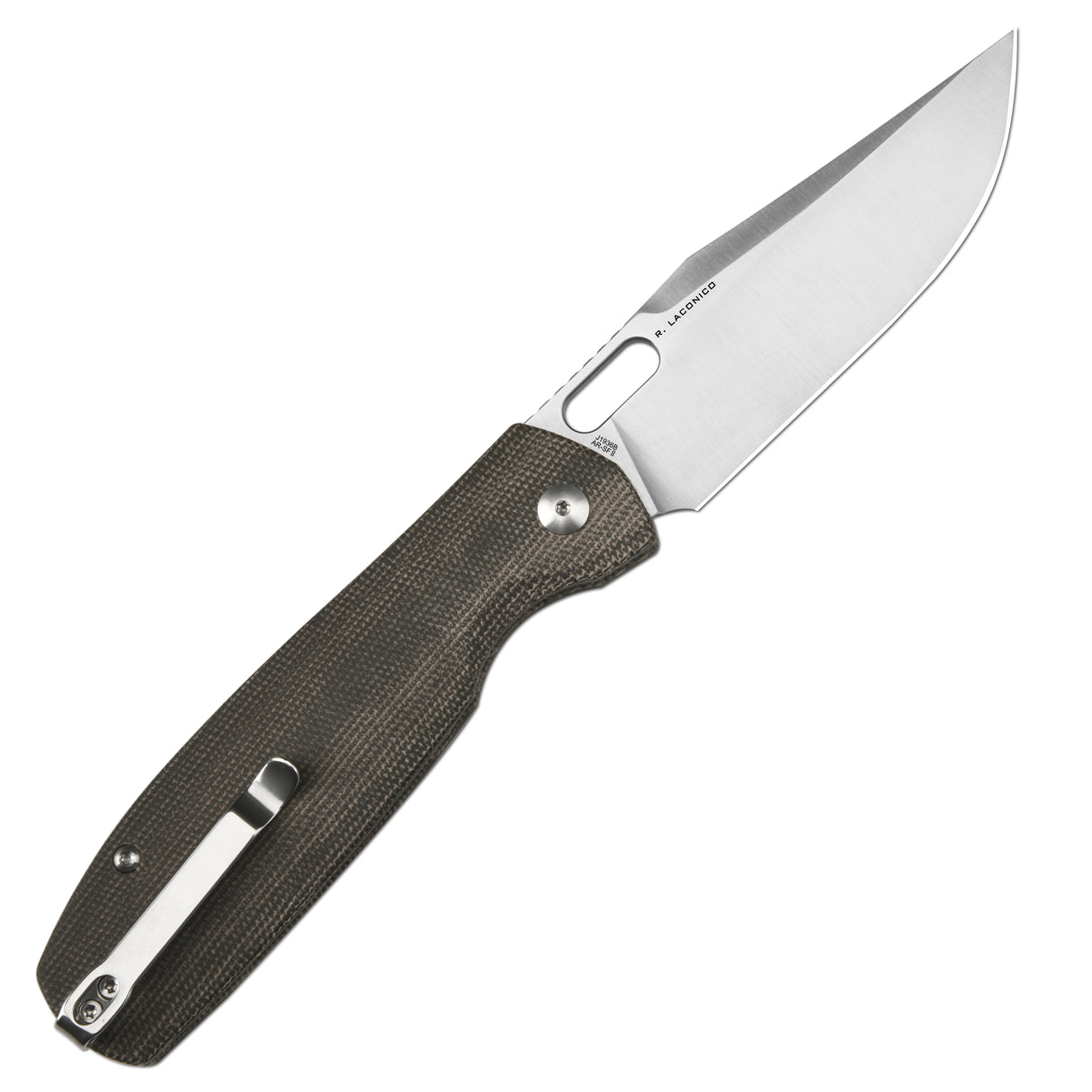 CJRB Prado J1936 AR-SFII Steel Blade Micarta Handle Crossbar Lock Folding Knives(Limited Edition)