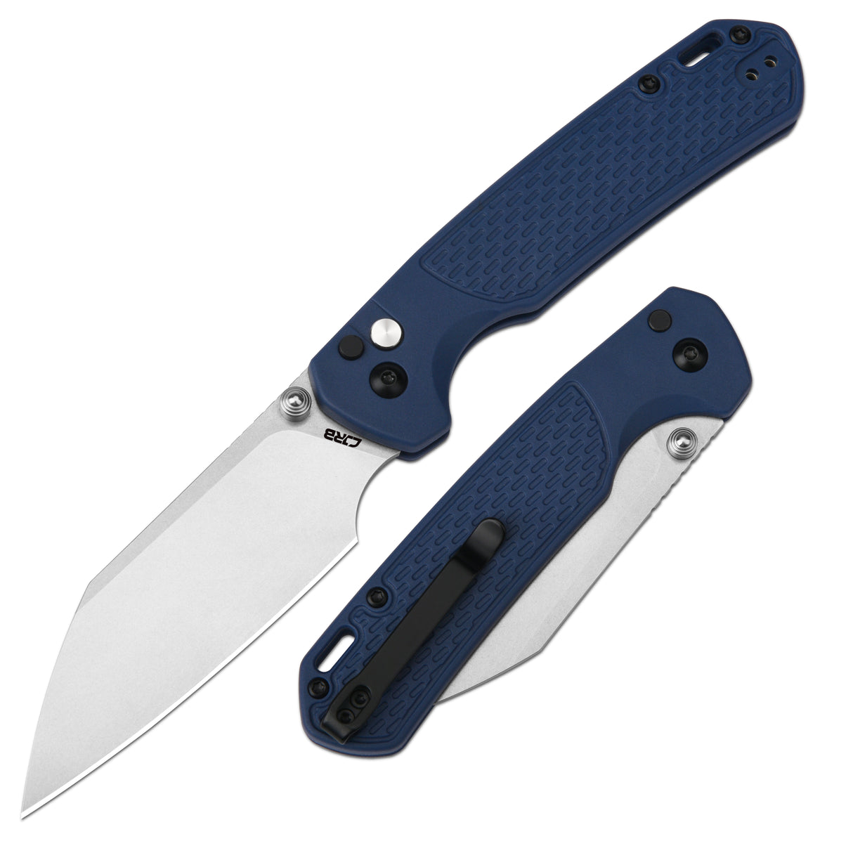 CJRB Large Pyrite-Light J1945LG CPM S90V Steel FRN Handle Folding Knives