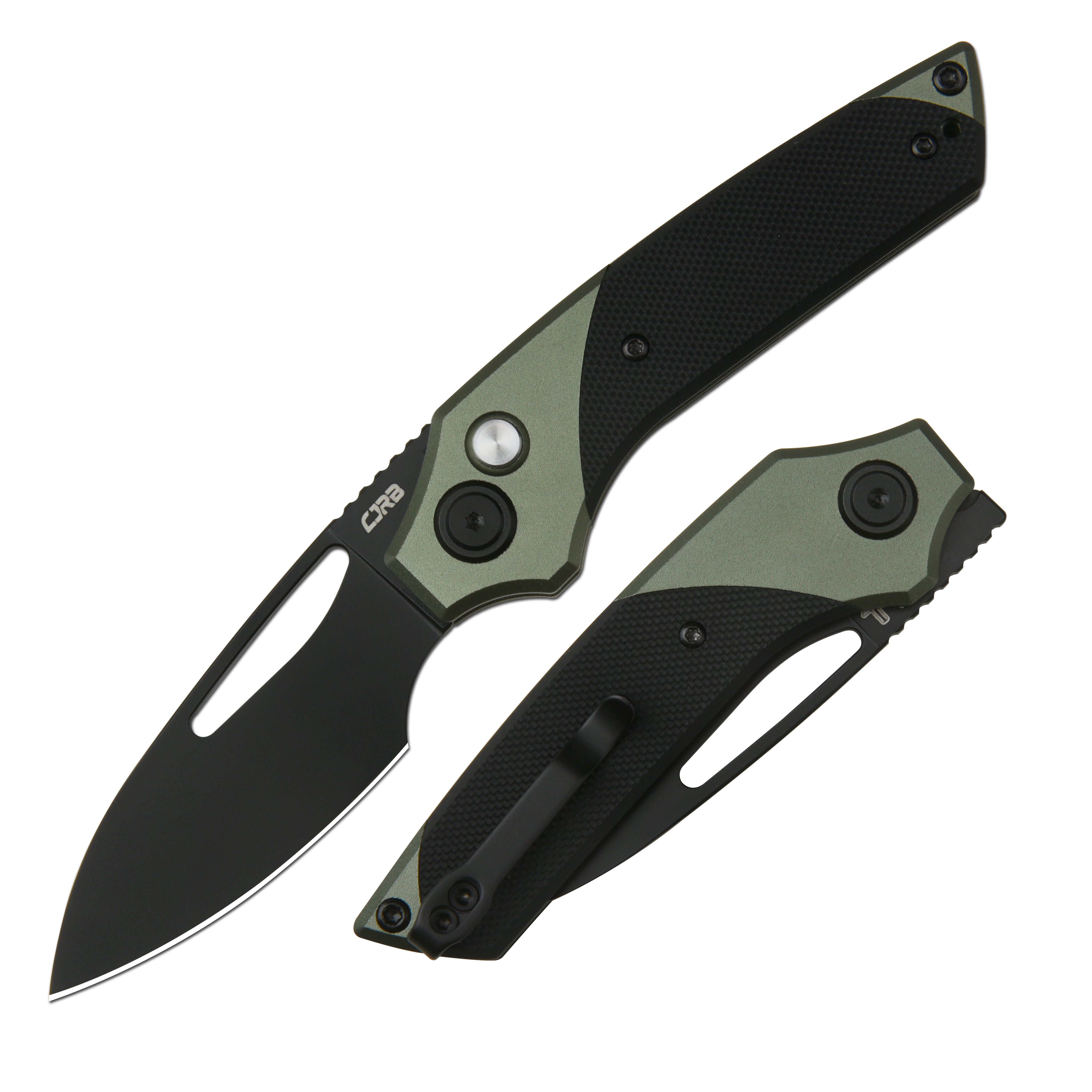 CJRB Version J1949 AR-RPM9 Blade Aluminum and G10 Handle