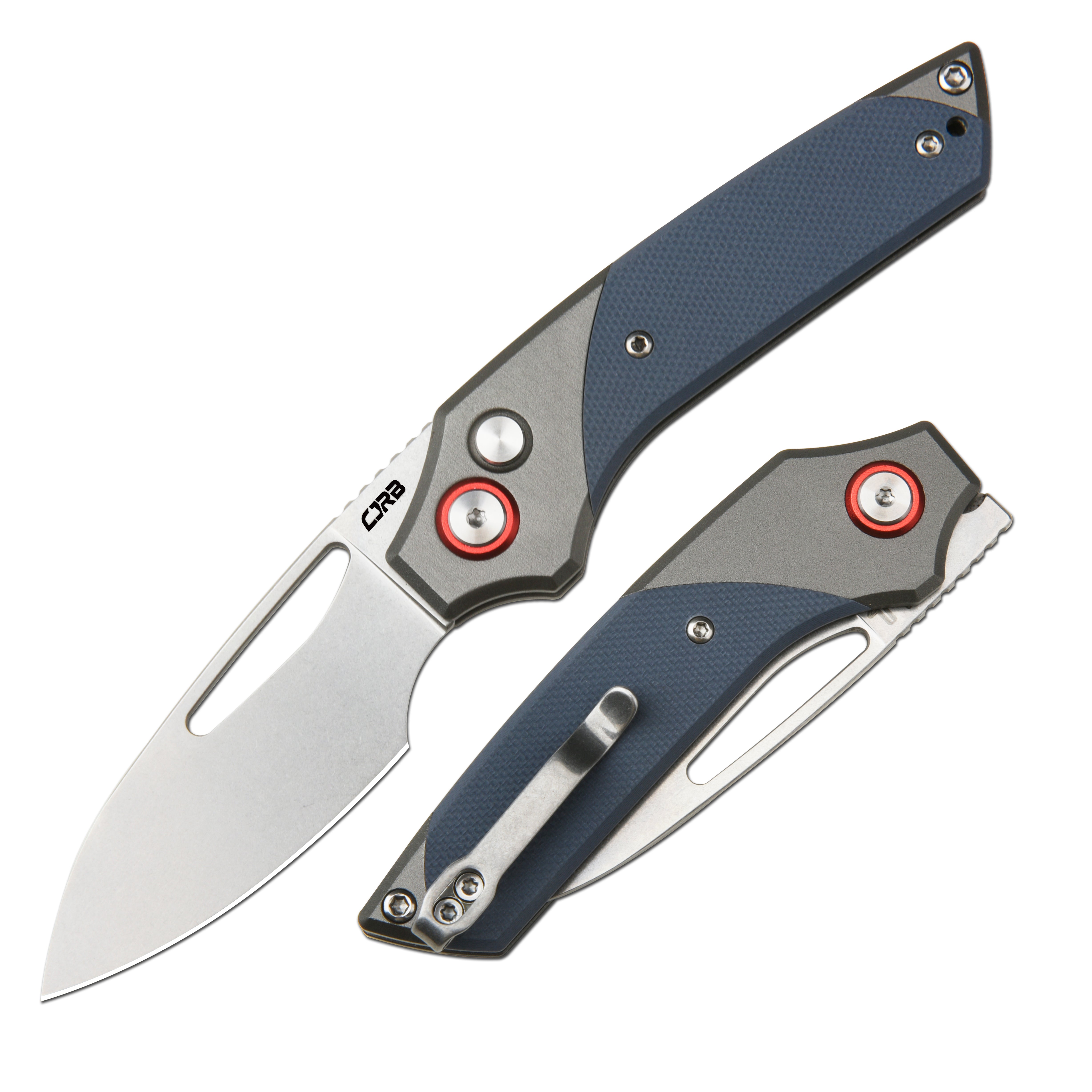 CJRB Version J1949 AR-RPM9 Blade Aluminum and G10 Handle