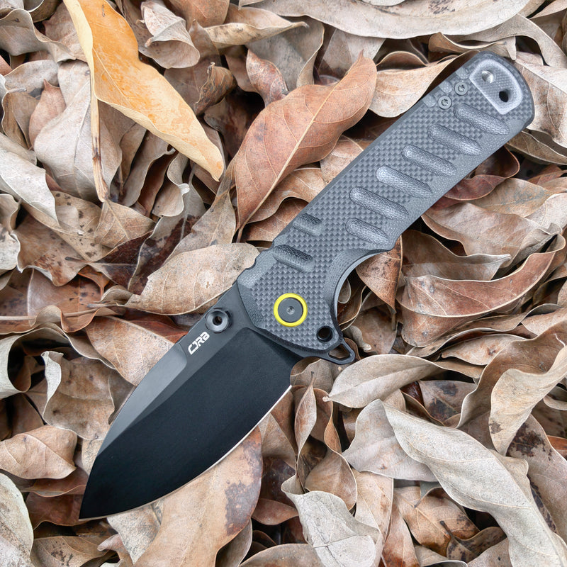 CJRB  Prototype Tundra J1966 AR-RPM9 Steel Blade G10 Handle Folding Knives