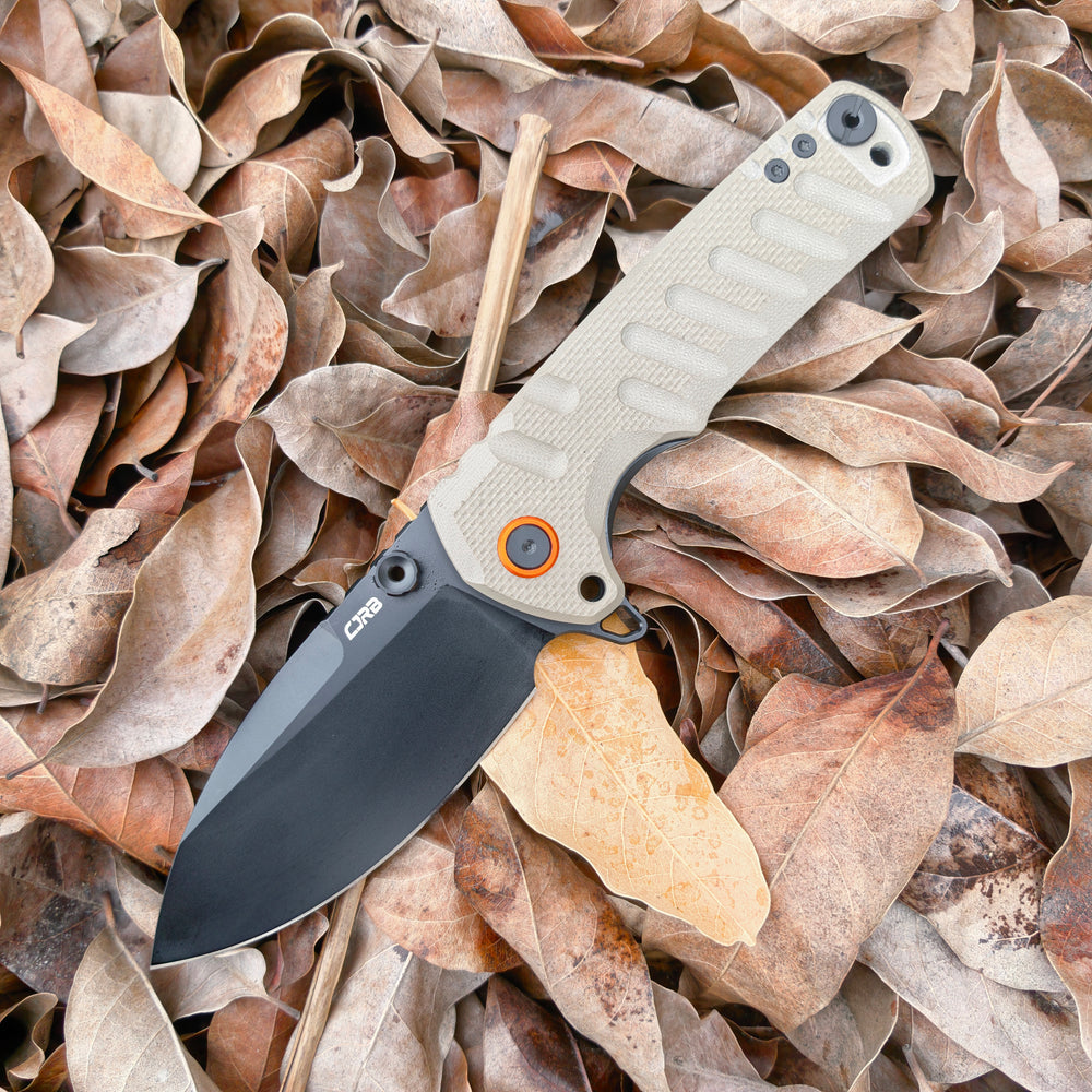 CJRB  Prototype Tundra J1966 AR-RPM9 Steel Blade G10 Handle Folding Knives