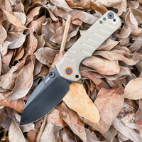 CJRB  Prototype Tundra J1966 AR-RPM9 Steel Blade G10 Handle Folding Knives