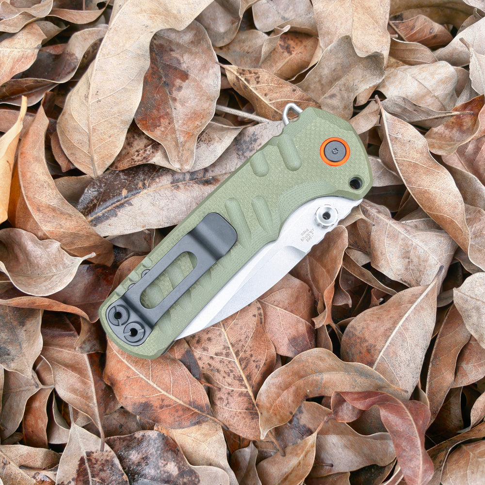 CJRB  Prototype Tundra J1966 AR-RPM9 Steel Blade G10 Handle Folding Knives