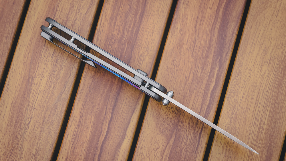 Building the Feldspar: Titanium Damascus Top-Framelock