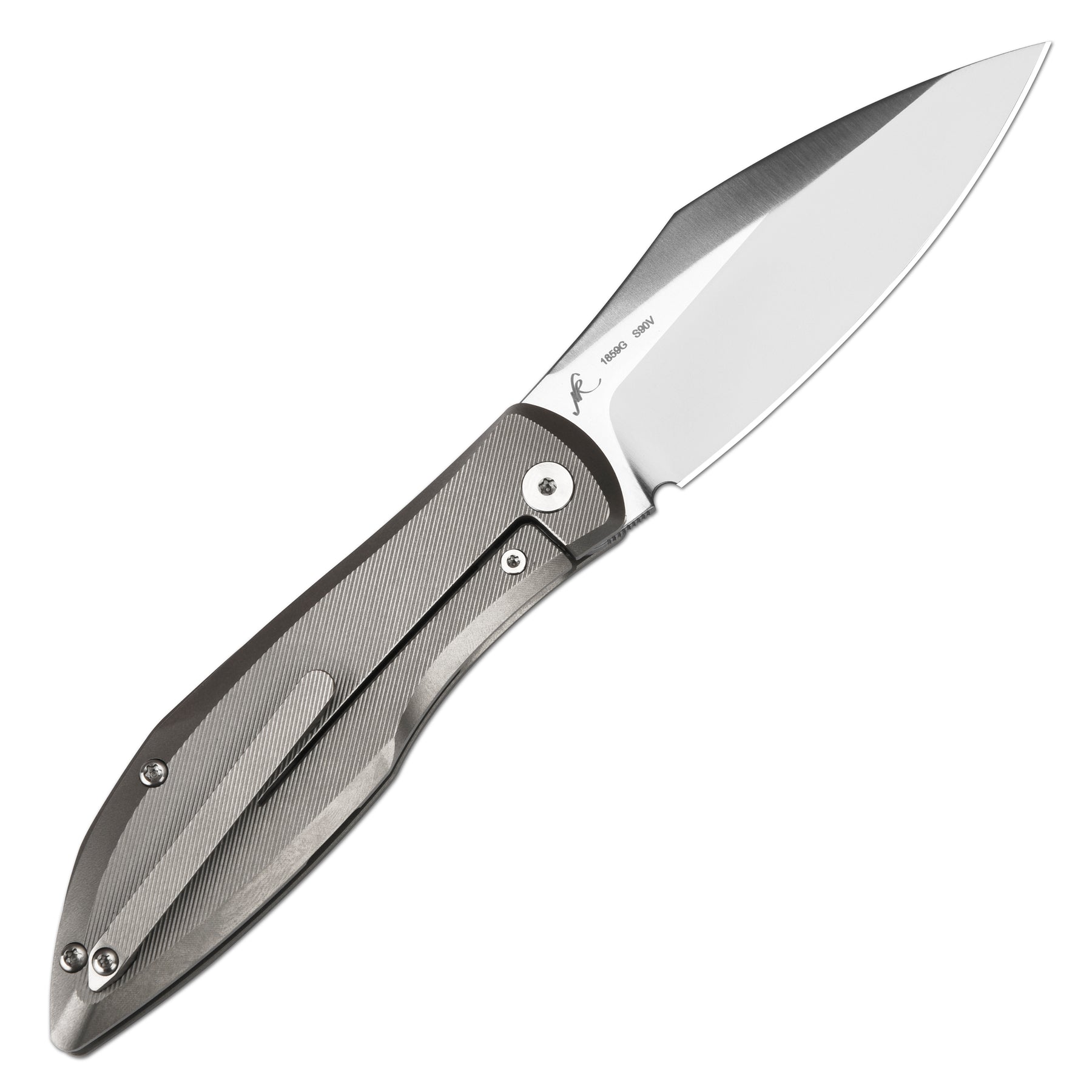 ArtisanCutlery Weyden ATZ-1859G S90V Blade Titanium Handle Folding Knives