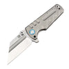 Artisan Cutlery Proponent ATZ-1820G S35VN Blade Titanium Handle Folding Knives