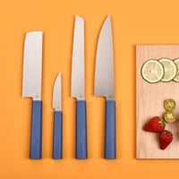 Butterfork Purest 8” Chef's Knife, AR-RPM9 Stainless Steel, Replaceable ABS Handle, Ultramarine