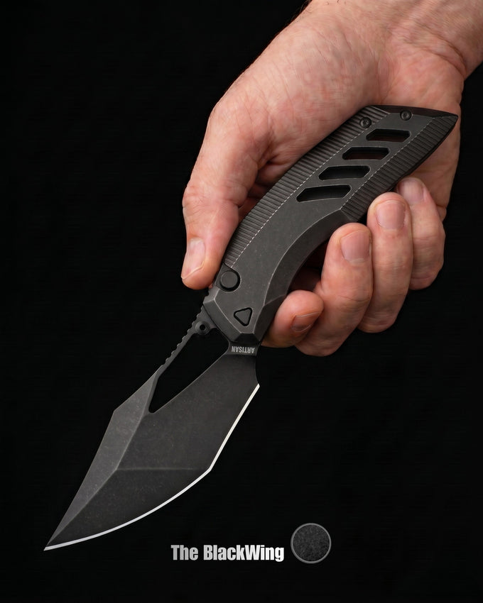 Building the Dark Wing | The BlackWing | Tactical Tumbled Black Titanium