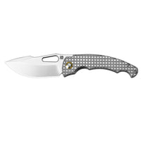 Artisan Cutlery Mini Xcellerator ATZ-1860GS CPM S90V Blade Titanium Handle Folding Knives