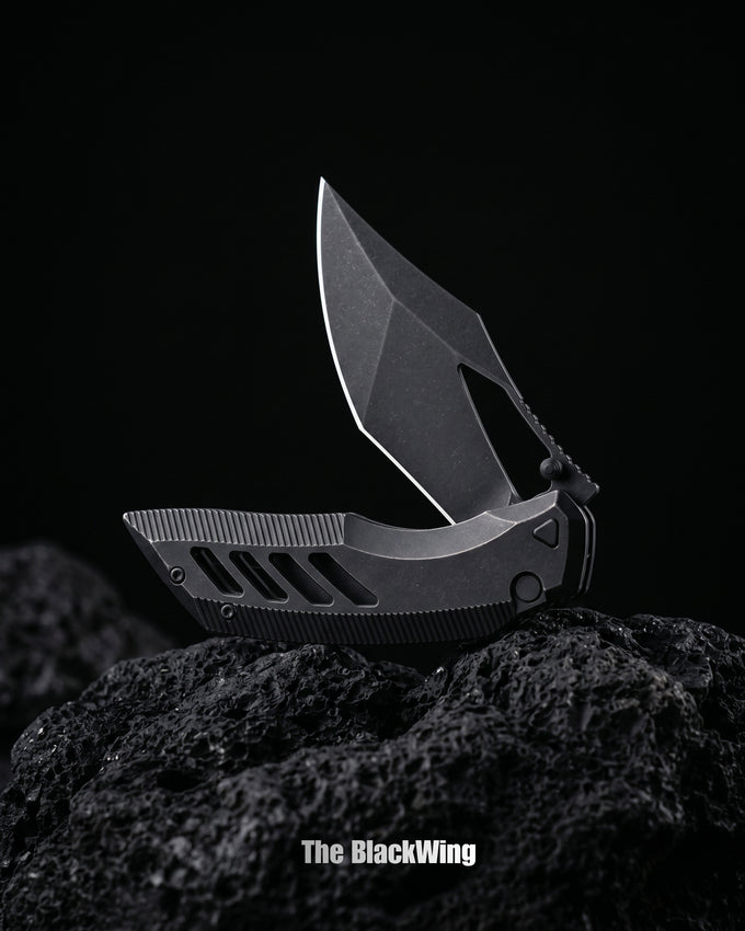 Building the Dark Wing | The BlackWing | Tactical Tumbled Black Titanium