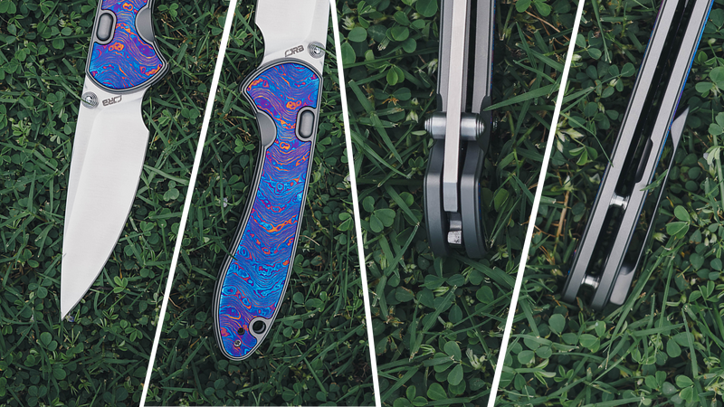 Building the Feldspar: Titanium Damascus Top-Framelock
