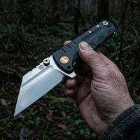 Artisan Cutlery Proponent ATZ-1820P D2 Blade G10 Handle Folding Knives - Black (1820P-BKF)