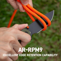 ArtisanCutlery Tradition V2 Liner Lock Knife Green G10 Handle (3.58'' Black PVD Coating AR-RPM9 Blade) 1702M-BGN