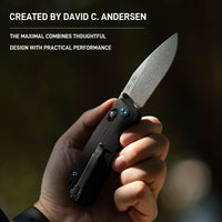 CJRB Maximal Crossbar Lock Knife Black G10 Handle (2.95'' Stone Wash AR-RPM9 Blade) J1954-BK