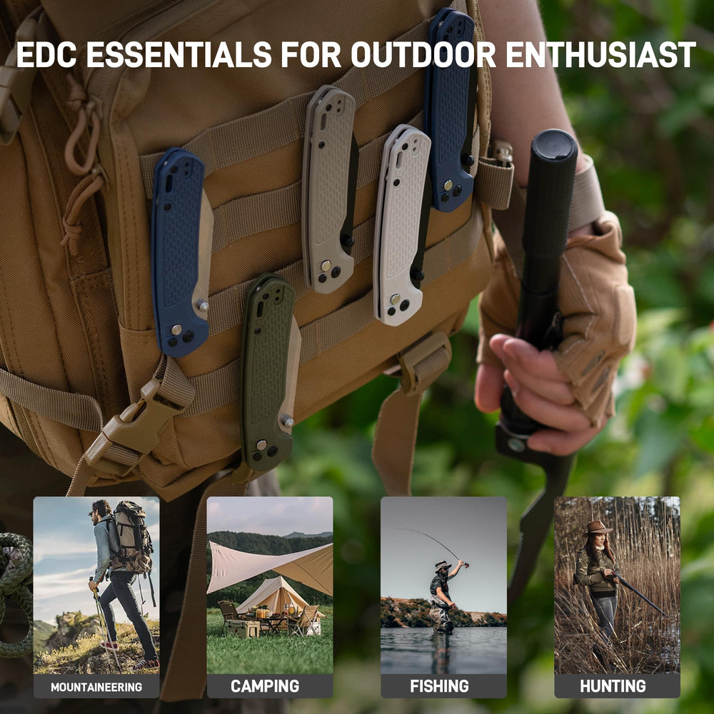 CJRB Large Pyrite-Light Button Lock with safety switch Knife FRN Handle (3.7'' Stonewash CPM S90V Blade) J1945LG-BU