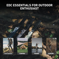 ArtisanCutlery Orthodox V2 Flipper & Liner Lock Knife Green G10 Handle (3.54'' Sand polish AR-RPM9 Blade) 1883P-NTG