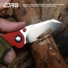 CJRB Maileah J1918 AR-RPM9 Powder Steel Blade G10 Handle Folding Knives