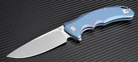 Artisan Cutlery Tradition ATZ-1702GS S35VN Blade Titanium Handle Folding Knives