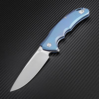 Artisan Cutlery Tradition ATZ-1702G S35VN Blade Titanium TC4 Handle Folding Knives