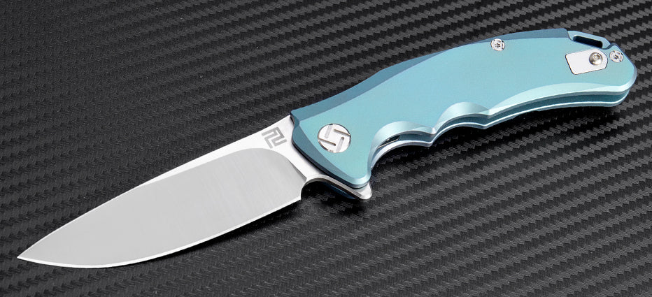 ATZ-1702GS Folding Knives - S35VN Blade, Titanium Handle