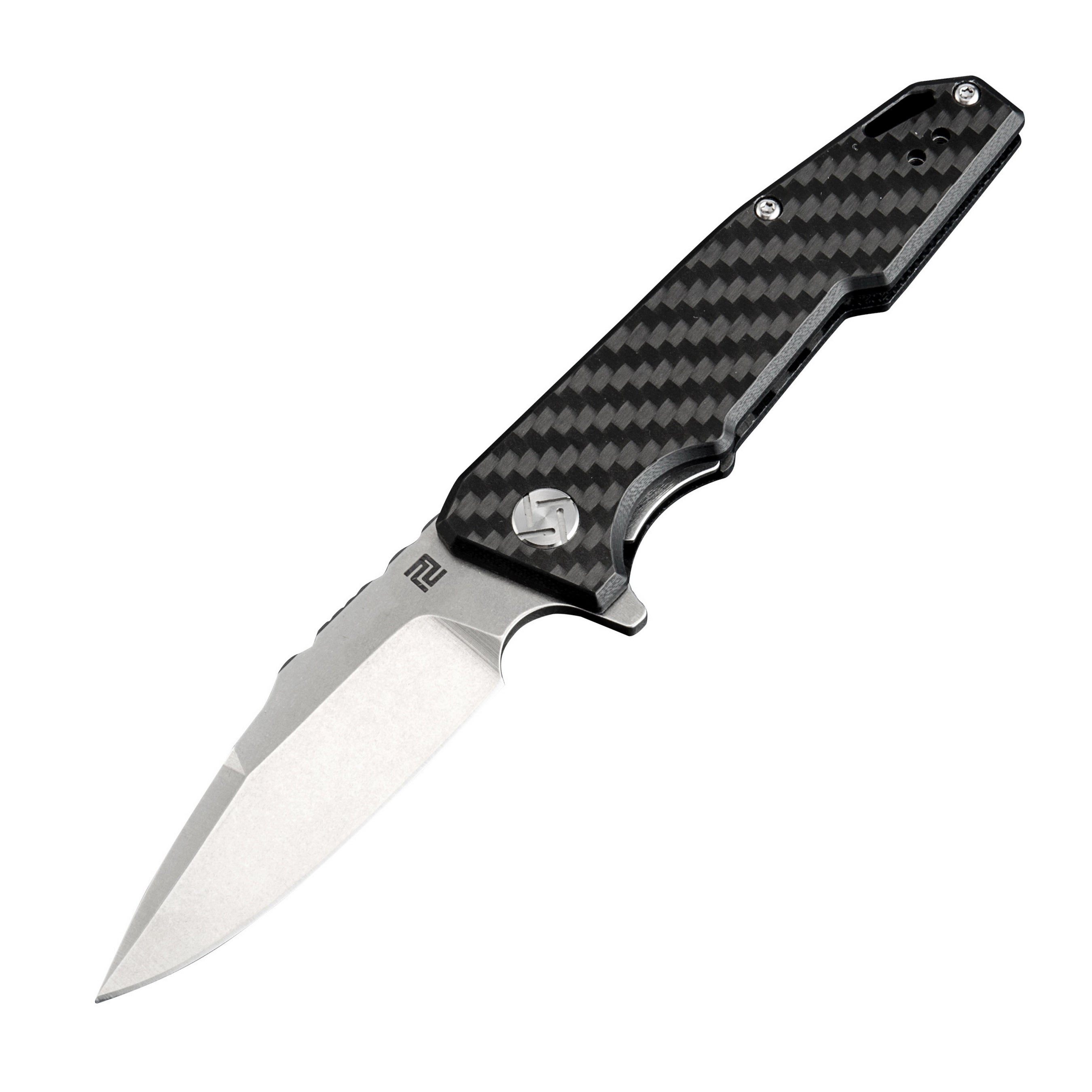 Artisan Cutlery Predator: D2 Blade, Carbon Fiber Handle