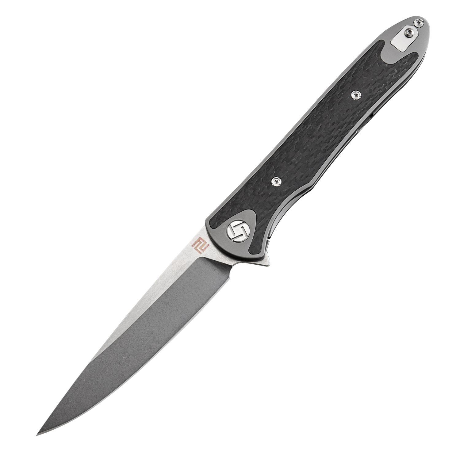 Artisan Cutlery Shark ATZ-1707GS S35VN Blade Titanium TC4 Handle Folding Knives
