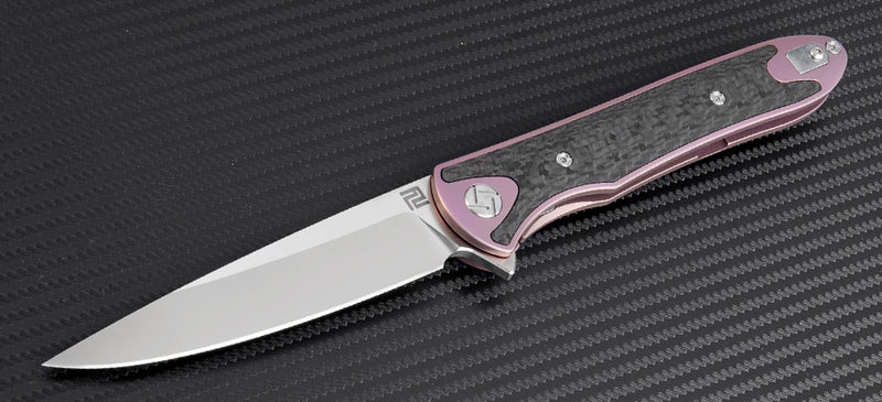 Artisan Cutlery Shark ATZ-1707G S35VN Blade Titanium Handle Folding Knives