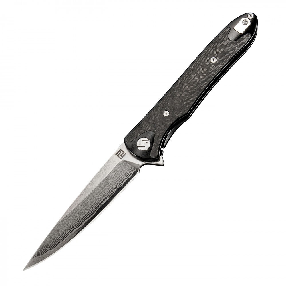 『L01D』Artisan Cutlery フォールディングナイフ 2本（2点）まとめてセット 1827P　ATZ-1811P Artisan Cutlery Shark ATZ-1707GD: Damascus Blade, Titanium