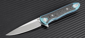 Artisan Cutlery Shark ATZ-1707GS S35VN Blade Titanium TC4 Handle Folding Knives