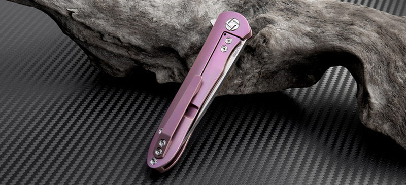 Artisan Cutlery Shark ATZ-1707GS S35VN Blade Titanium TC4 Handle Folding Knives