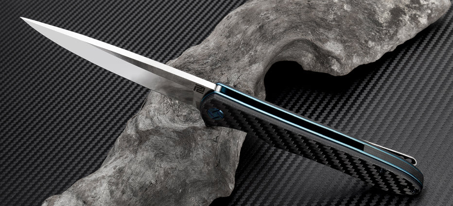 Artisan Cutlery Shark ATZ-1707P S35VN Blade Carbon fiber Handle Folding Knives