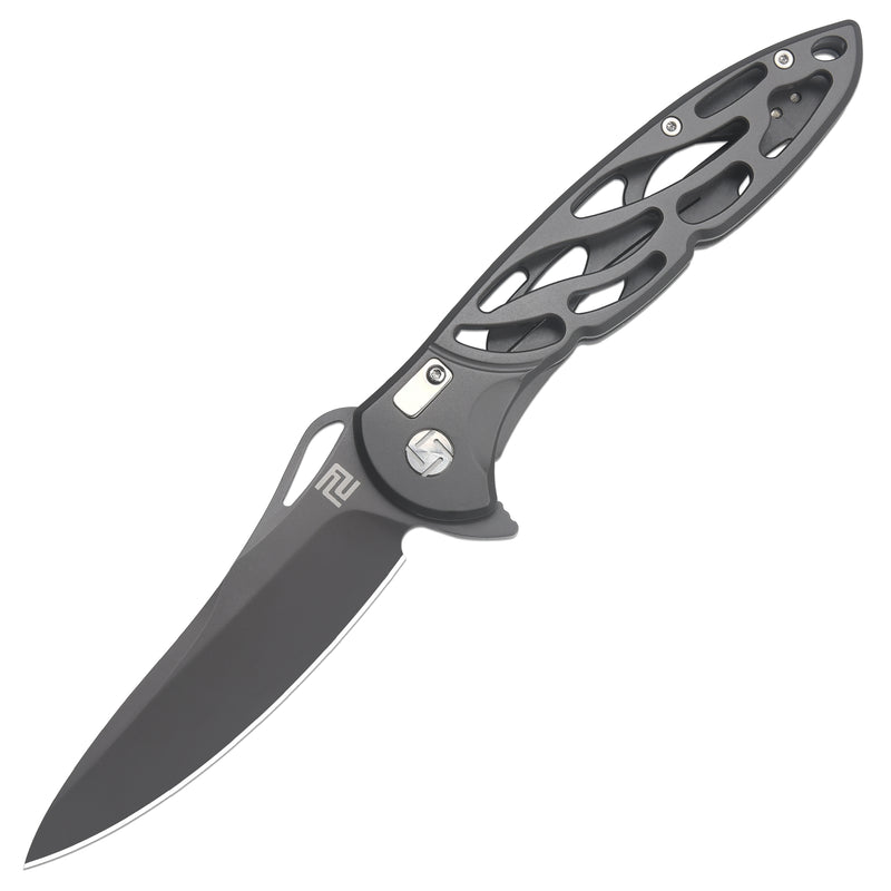 Artisan Cutlery Hoverwing ATZ-1801G S35VN Blade Titanium TC4 Handle Folding Knives
