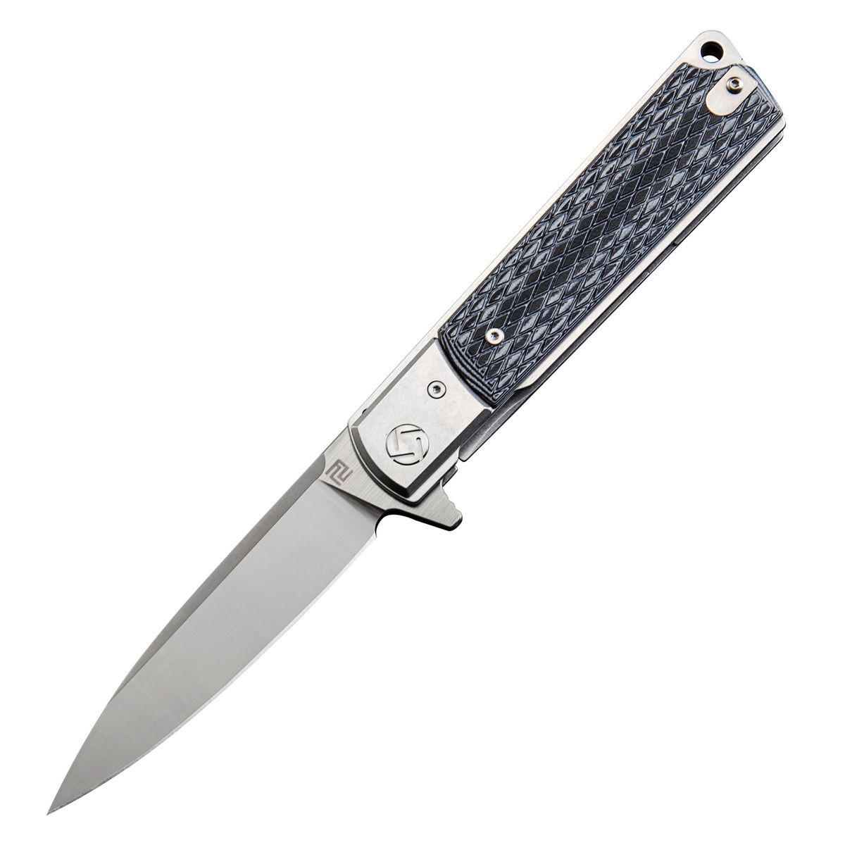 ネイタルデザイン アシモクラフツasigrille_ztable+asi Artisan Cutlery | Classic ATZ-1802G | Flipper | Folding Knife