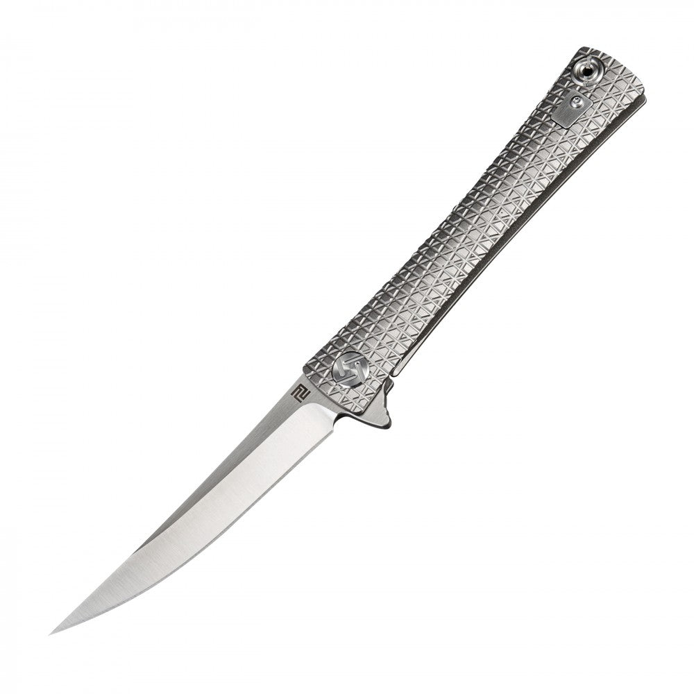 Artisan Cutlery S Waistline ATZ-1805G S35VN Blade Titanium Handle Folding Knives