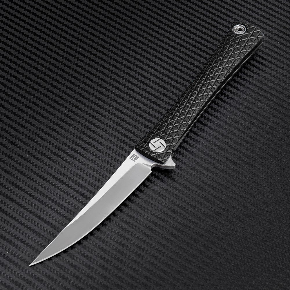 Artisan Cutlery S Waistline ATZ-1805G M390 Blade Titanium Handle Folding Knives