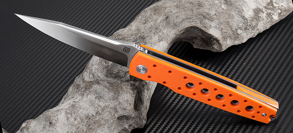 二次元サティスファクション Atir ArtisanCutlery Virginia (ATZ-1807P)G10 Flat | Sleek EDC Flipper