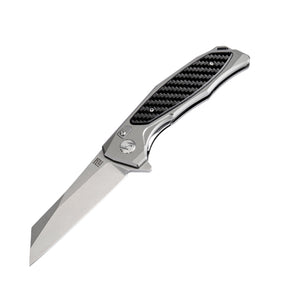 Artisan Cutlery Megahawk ATZ-1809P D2 Blade Carbon Fiber and Aluminum Handle Folding Knives