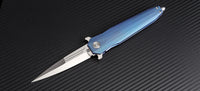 Artisan Cutlery Hornet ATZ-1810G M390 Blade Titanium Handle Folding Knives