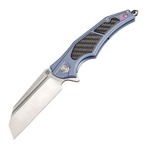 Artisan Cutlery Apache Nomad ATZ-1813G M390 Blade Titanium Handle Folding Knives