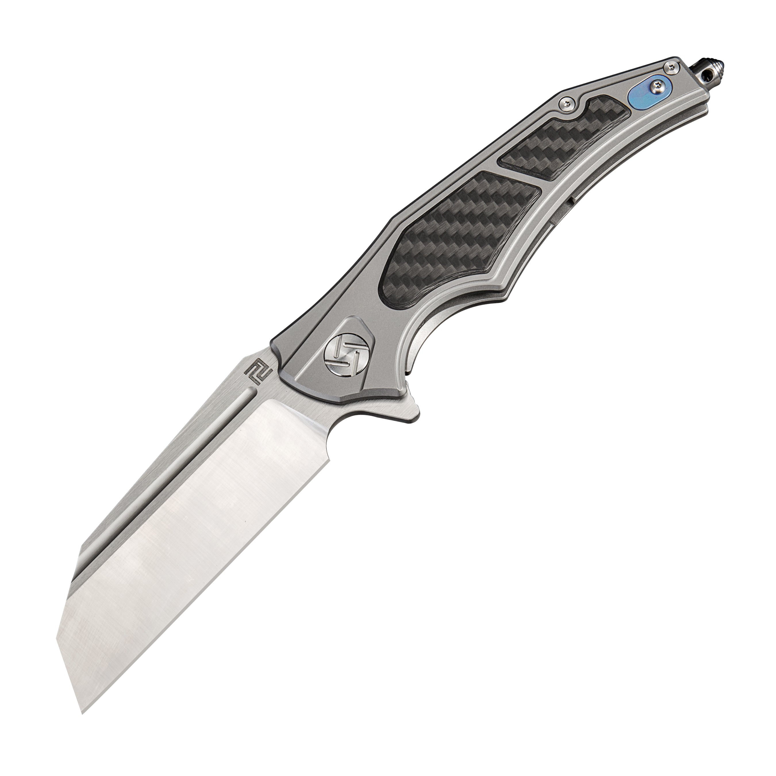 Artisan Cutlery Apache Nomad ATZ-1813G: Titanium Handle Folding Knives